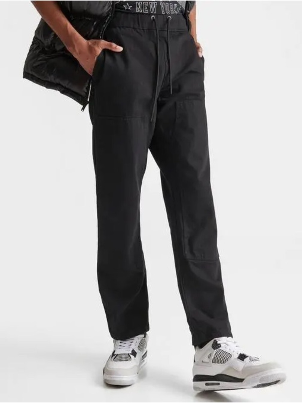 Supply and Demand Denim Lennox Carpenter Black Pants